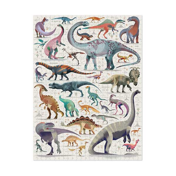 Crocodile Creek World of Dinosaurs 750 Piece Puzzle at Kaboodles Toy Store Vancouver